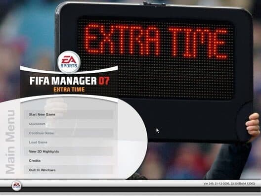 Обложка FIFA Manager 07: Extra Time