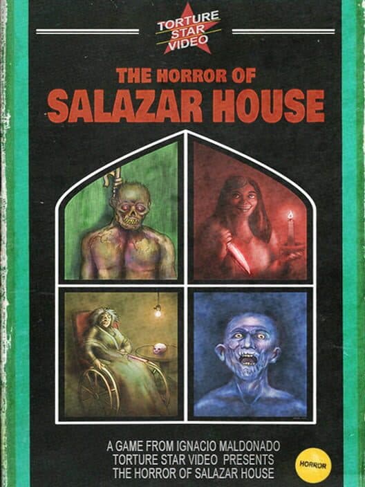 Обложка The Horror of Salazar House