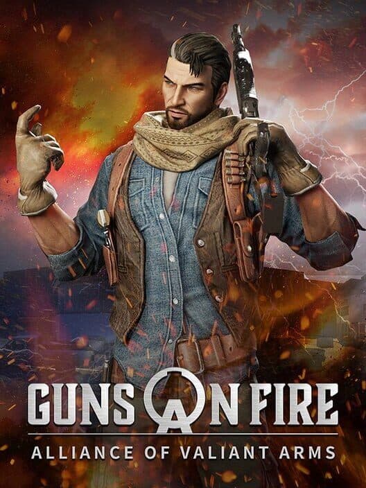 Обложка A.V.A: Guns on Fire