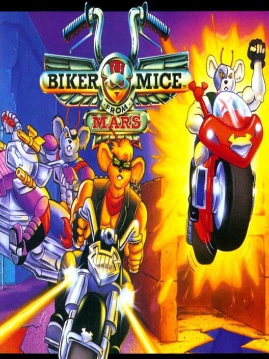 Обложка Biker Mice from Mars