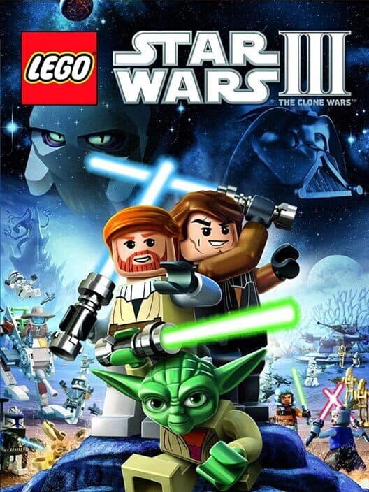 Обложка LEGO Star Wars III: The Clone Wars