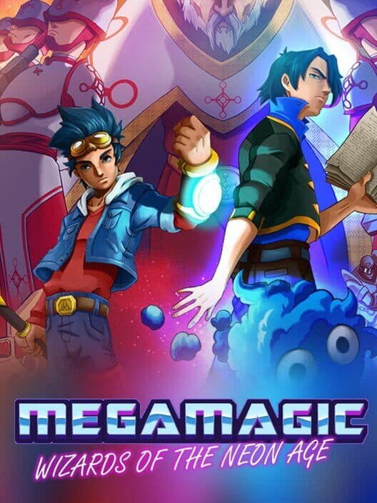 Обложка Megamagic: Wizards of the Neon Age