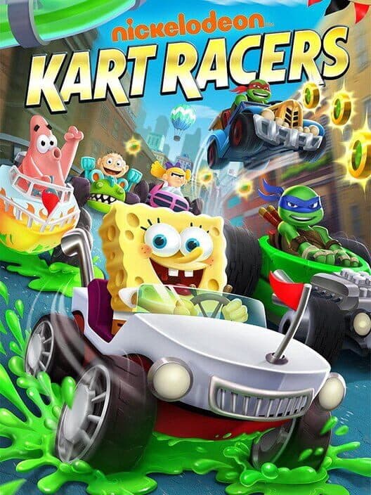 Обложка Nickelodeon Kart Racers