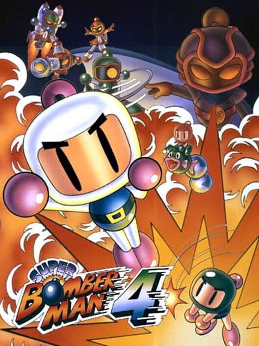 Обложка Super Bomberman 4