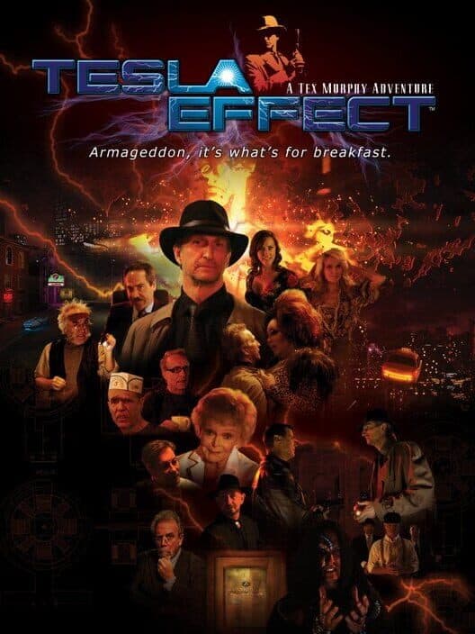 Обложка Tesla Effect: A Tex Murphy Adventure