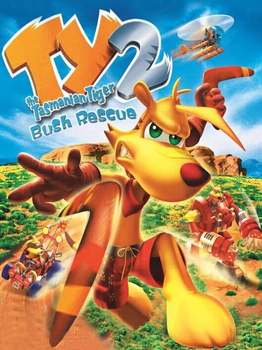Обложка Ty the Tasmanian Tiger 2: Bush Rescue