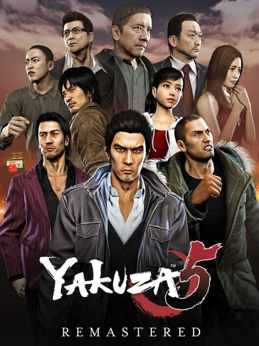 Обложка Yakuza 5 Remastered