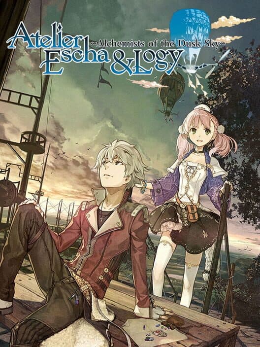 Обложка Atelier Escha & Logy: Alchemists of the Dusk Sky