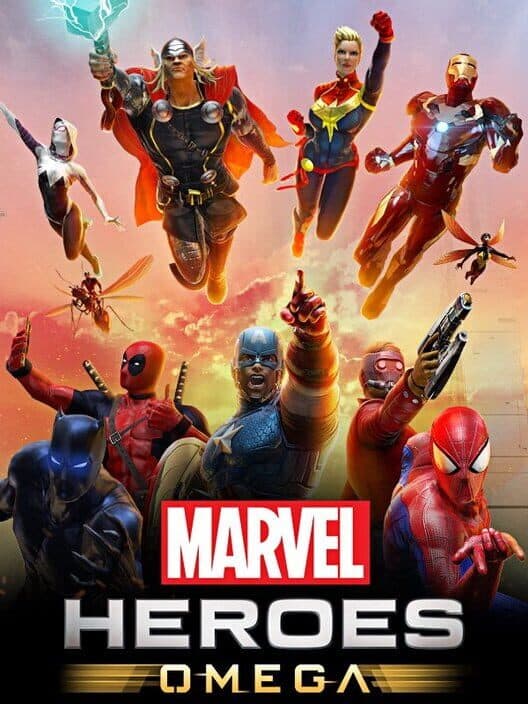 Обложка Marvel Heroes Omega
