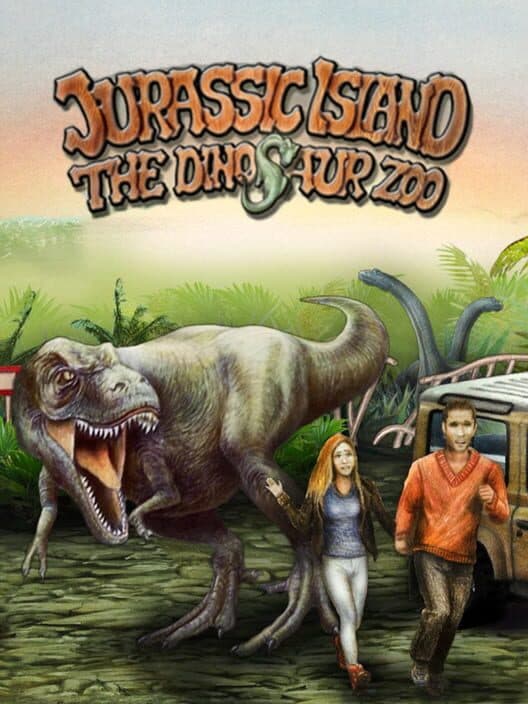 Обложка Jurassic Island: The Dinosaur Zoo