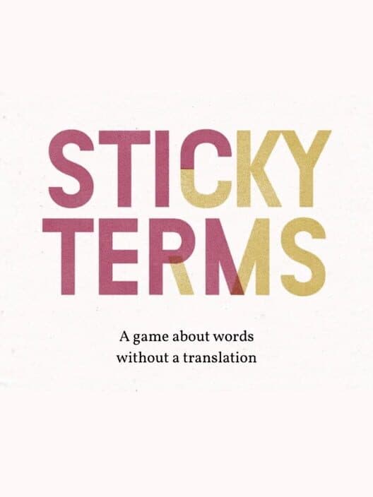 Обложка Sticky Terms