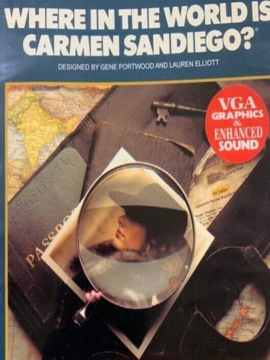 Обложка Where in the World is Carmen Sandiego? Enhanced Edition