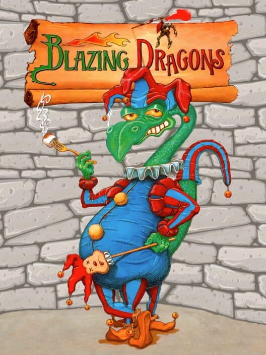 Обложка Blazing Dragons