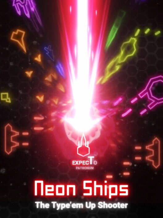 Обложка Neon Ships: The Type'em Up Shooter