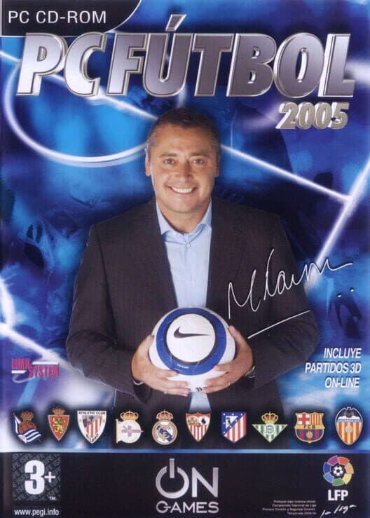 Обложка PC Fútbol 2005