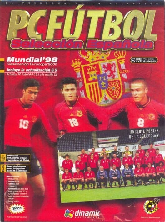 Обложка PC Fútbol Selección Española '98