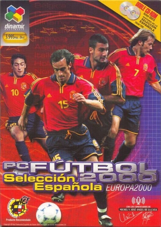 Обложка PC Fútbol Selección Española Europa 2000