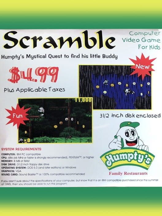 Обложка Humpty's Scramble