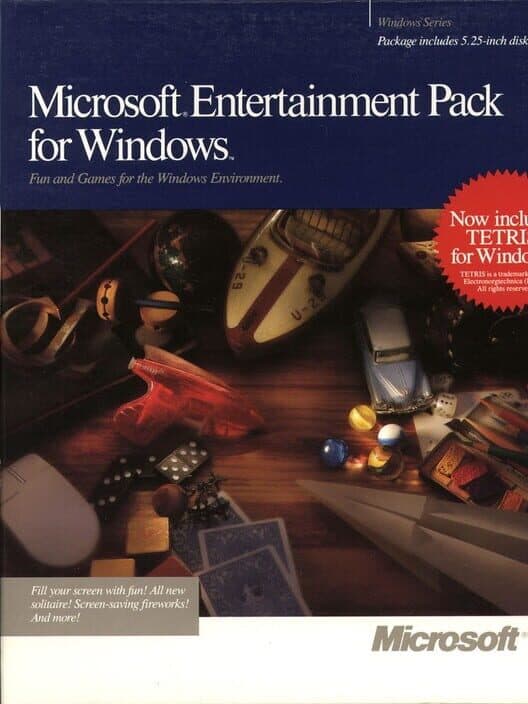 Обложка Microsoft Entertainment Pack for Windows