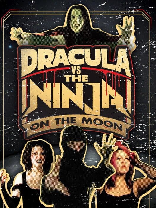 Обложка Dracula vs. The Ninja On the Moon