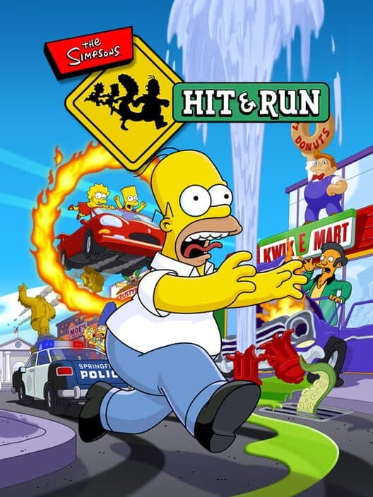 Обложка The Simpsons: Hit & Run