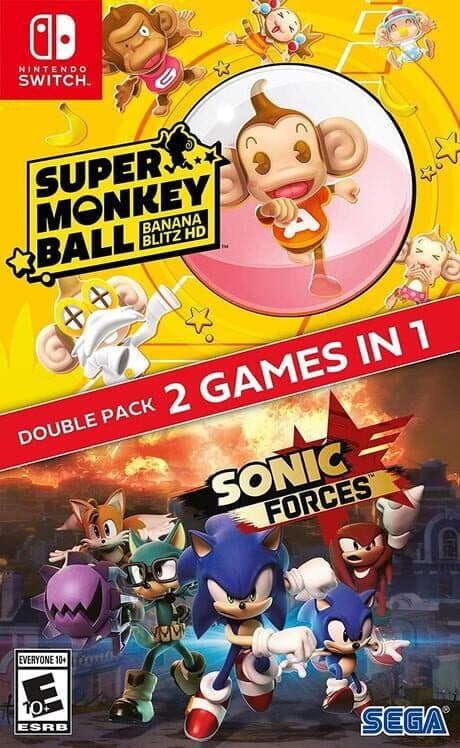 Обложка Sonic Forces + Super Monkey Ball: Banana Blitz HD Double Pack