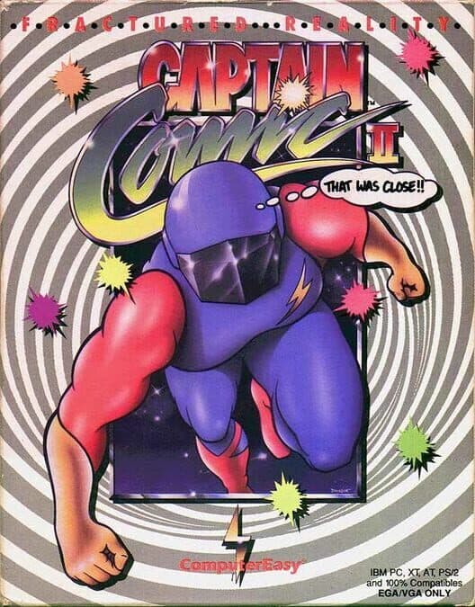 Обложка Captain Comic II: Fractured Reality