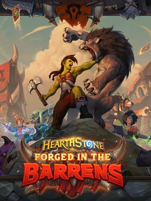 Обложка Hearthstone: Forged in the Barrens