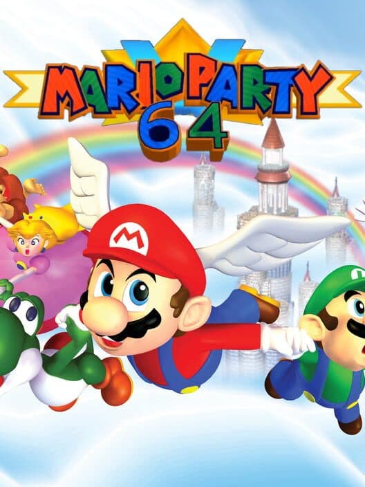 Обложка Mario Party 64