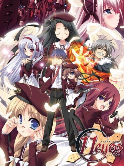 Обложка 11eyes: Tsumi to Batsu to Aganai no Shoujo