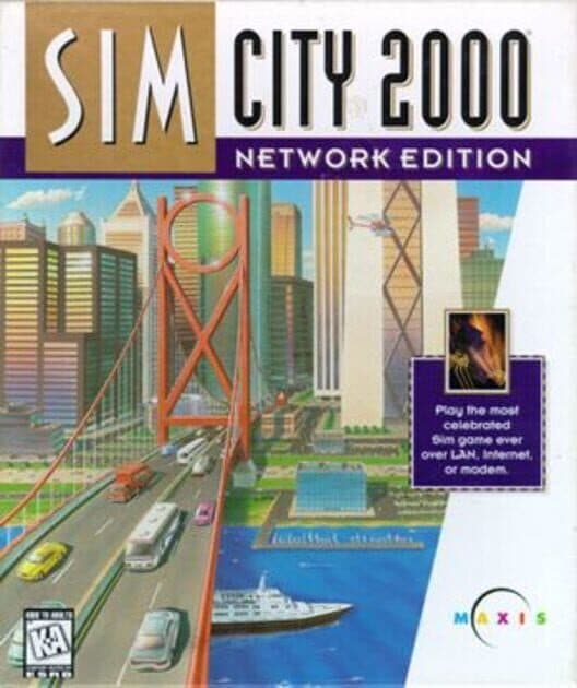 Обложка SimCity 2000: Network Edition