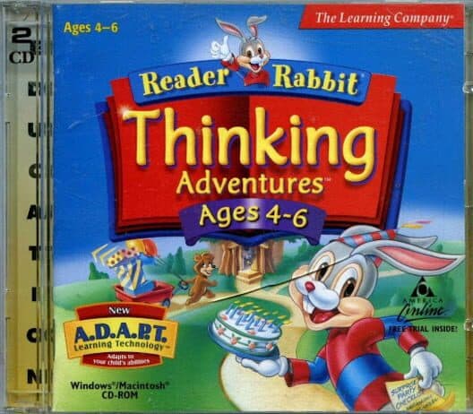 Обложка Reader Rabbit: Thinking Adventures Ages 4-6