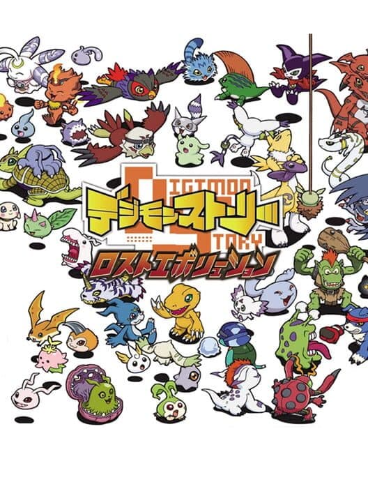 Обложка Digimon Story: Lost Evolution