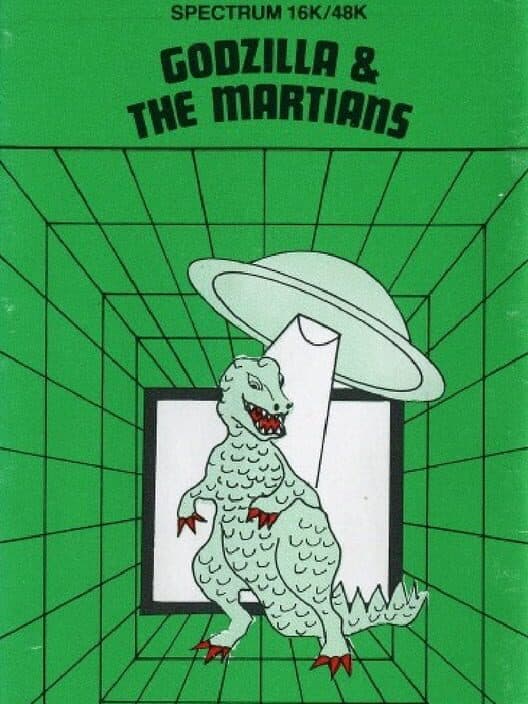 Обложка Godzilla and the Martians