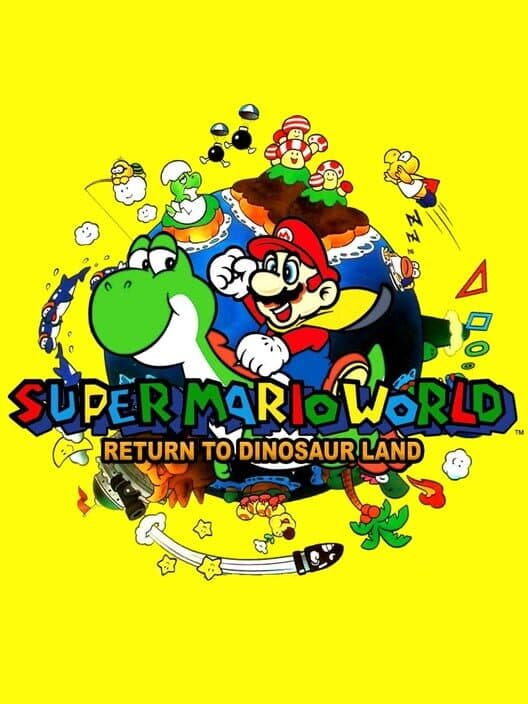Обложка Super Mario World: Return to Dinosaur Land