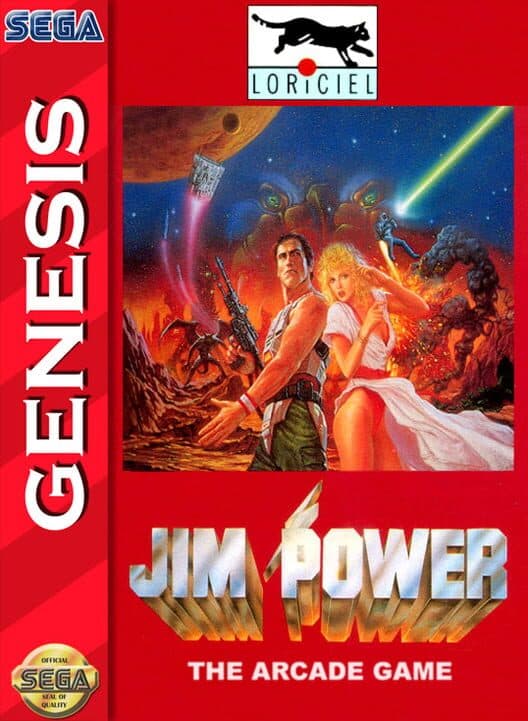 Обложка Jim Power: The Arcade Game