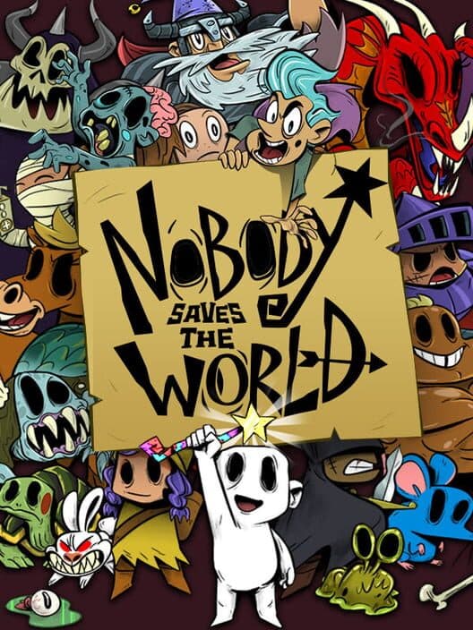 Обложка Nobody Saves the World