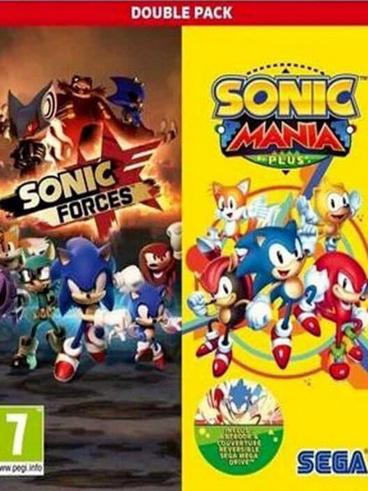 Обложка Sonic Double Pack: Sonic Mania Plus & Sonic Forces