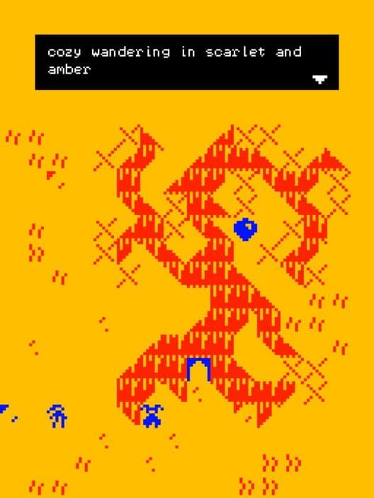 Обложка Cozy Wandering in Scarlet and Amber
