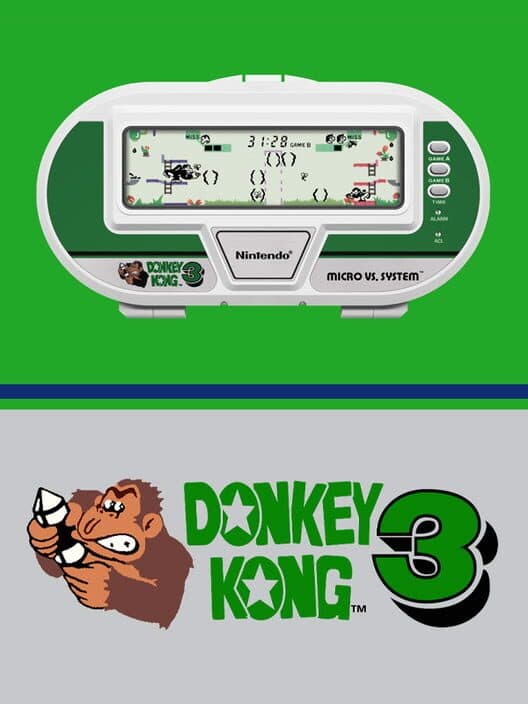 Обложка Donkey Kong 3