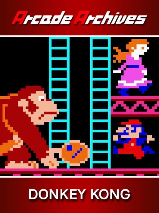 Обложка Arcade Archives: Donkey Kong