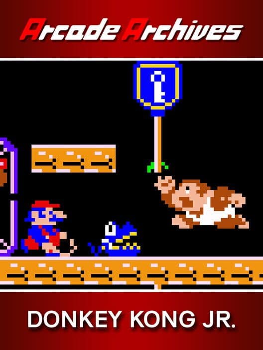 Обложка Arcade Archives: Donkey Kong Jr.