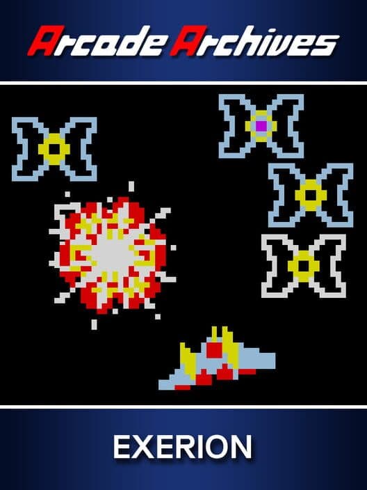 Обложка Arcade Archives: Exerion