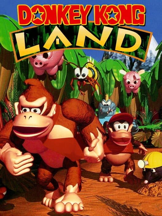 Обложка Donkey Kong Land