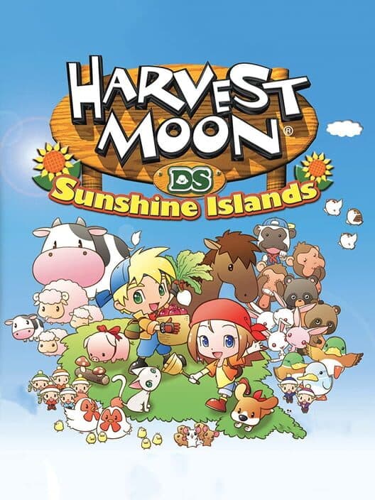 Обложка Harvest Moon DS: Sunshine Islands