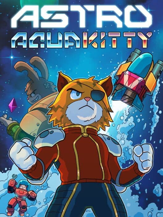 Обложка Astro Aqua Kitty