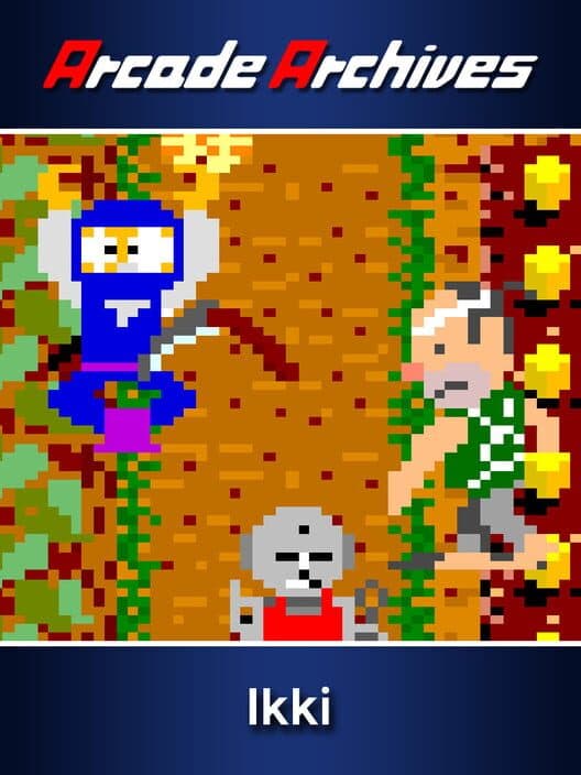 Обложка Arcade Archives: Ikki