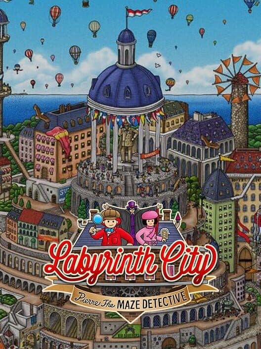 Обложка Labyrinth City: Pierre the Maze Detective