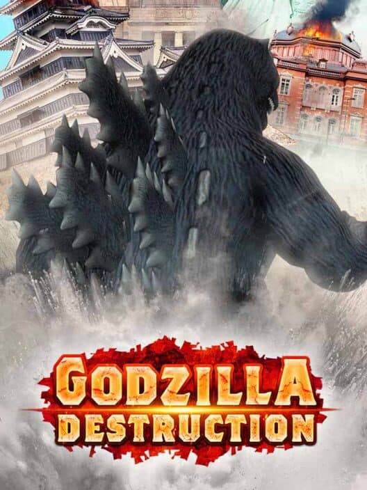 Обложка Godzilla Destruction