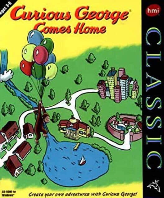 Обложка Curious George Comes Home
